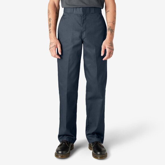 NWOT DICKIES 874 Dark Navy Polyester Cotton Twill Original Fit Pants, Size 30 - Picture 1 of 13